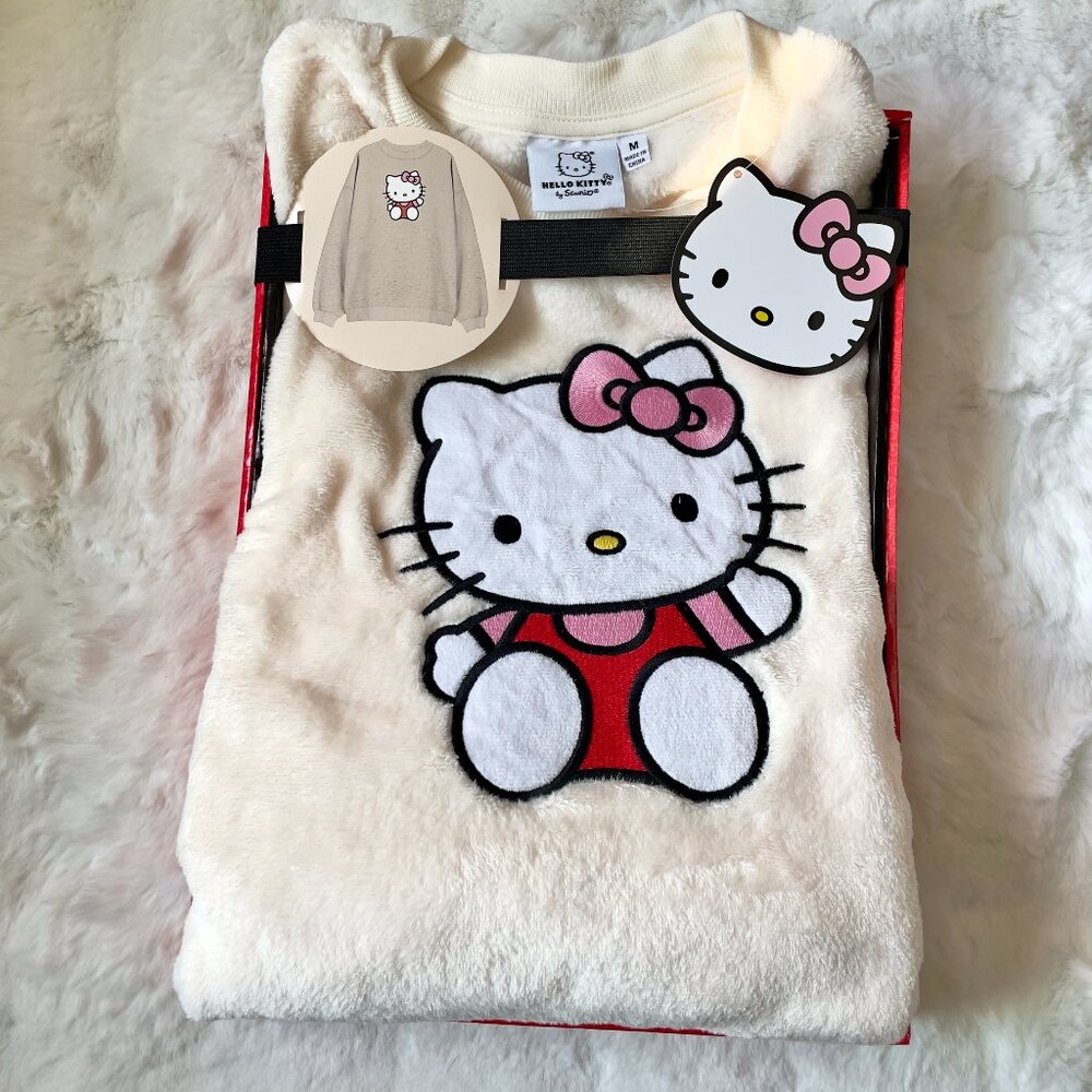 Sanrio Hello Kitty Sweater w/Gift‎ Box Women's Size Medium